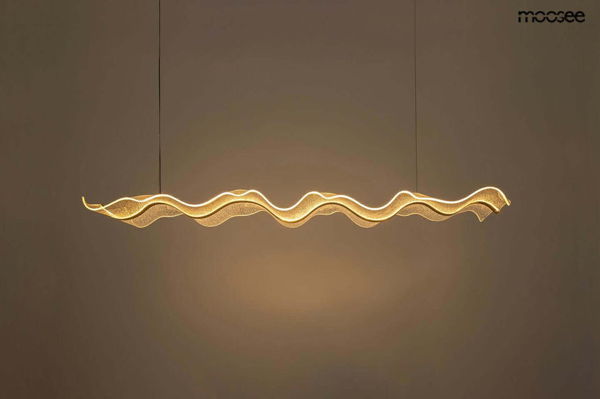 Závesná lampa Breath 120 zlatá