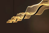 Závesná lampa Breath 120 zlatá