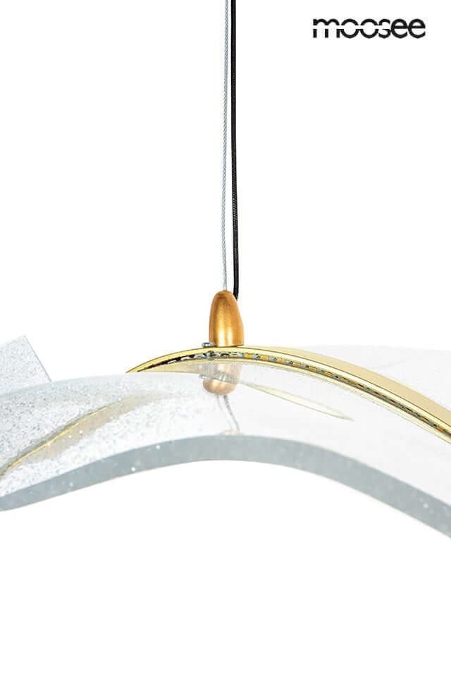 Závesná lampa Breath 120 zlatá