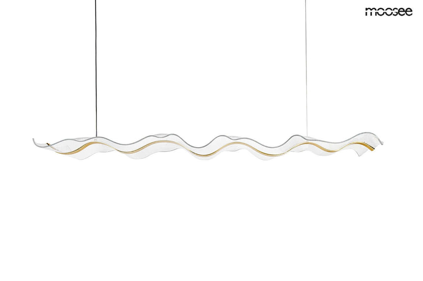 Závesná lampa Breath 150 zlatá