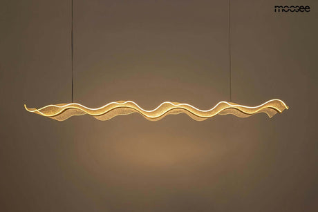 Závesná lampa Breath 150 zlatá