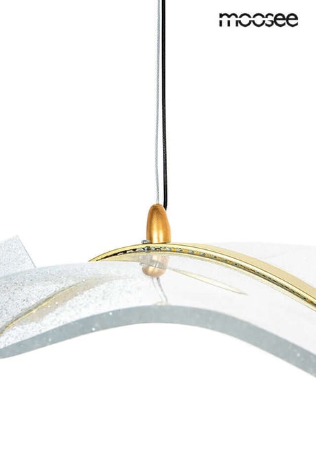 Závesná lampa Breath 150 zlatá