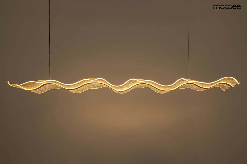 Závesná lampa Breath 180 zlatá