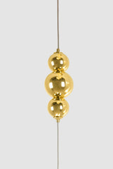 Závesná lampa Butterfly Disc 5 zlatá