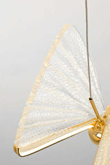 Závesná lampa Butterfly Disc 5 zlatá