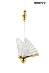 Závesná lampa Butterfly M zlatá