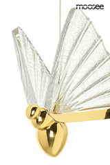 Závesná lampa Butterfly M zlatá