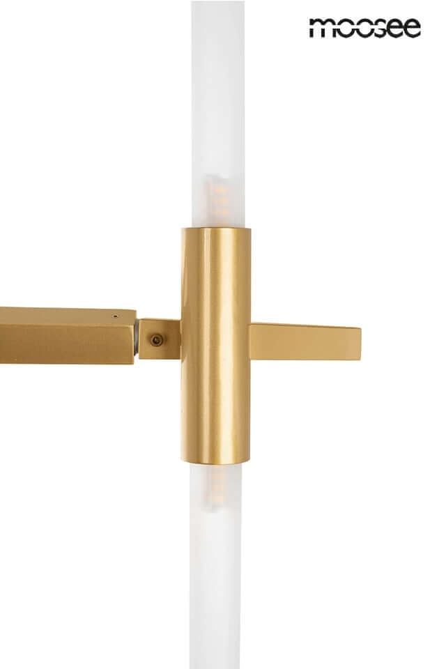 Závesná lampa Candelabr 10 zlatá