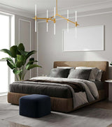 Závesná lampa Candelabr 10 zlatá