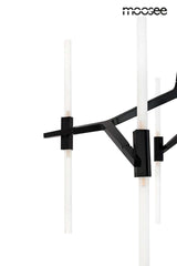 Závesná lampa Candelabr 10 čierna