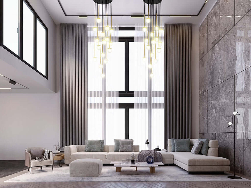 Závesná lampa Cannon Disc 16 zlatá