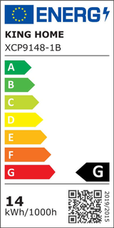 Závesná lampa Capri 6 zlatá – 60 LED, hliník, sklo