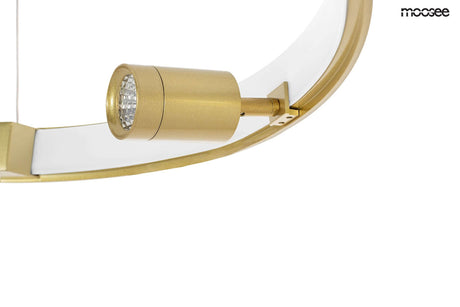 37. Závesná lampa Circle Spot 98 Gold, zlatá