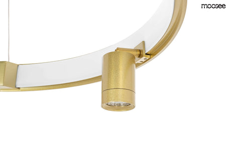 37. Závesná lampa Circle Spot 98 Gold, zlatá
