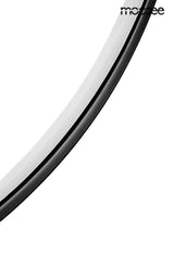 Závesná lampa Circulo Six čierna