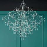 Závesná lampa Constellation 77 Gold – LED, brúsená oceľ