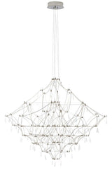 Závesná lampa Constellation 77 – LED, brúsená oceľ