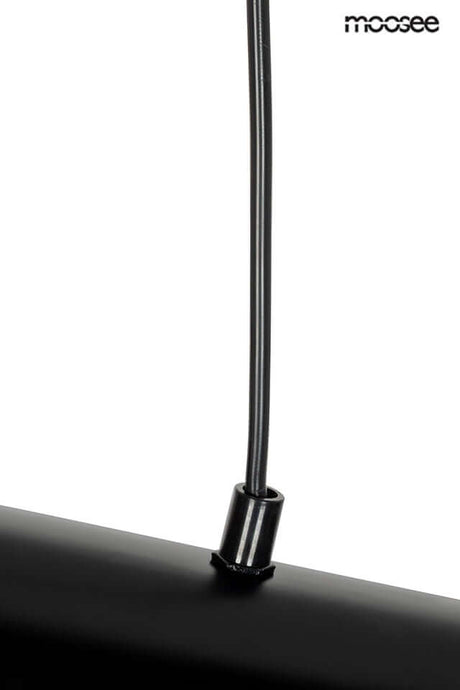 Závesná lampa Conteo čierna