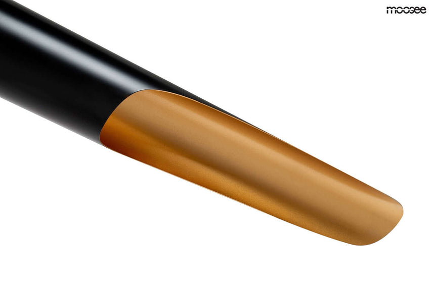 Závesná lampa Conteo čierna