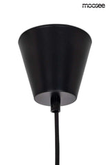 Závesná lampa Conteo čierna