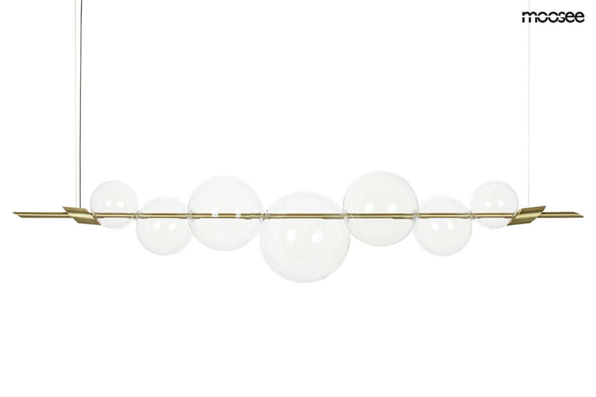 Závesná lampa Echo 140 zlatá