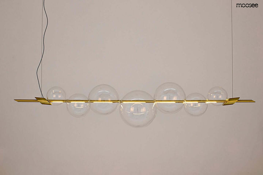 Závesná lampa Echo 140 zlatá