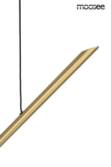 Závesná lampa Echo zlatá