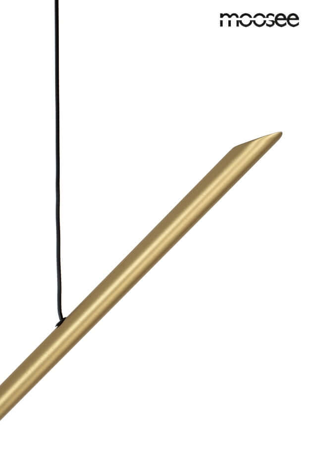 Závesná lampa Echo zlatá