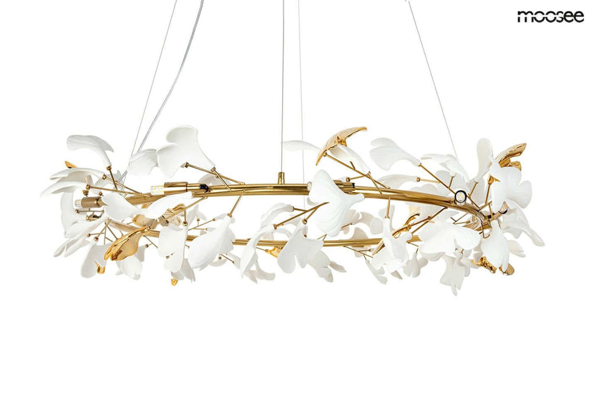 Závesná lampa Flora 100 zlatá