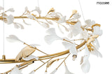 Závesná lampa Flora 100 zlatá