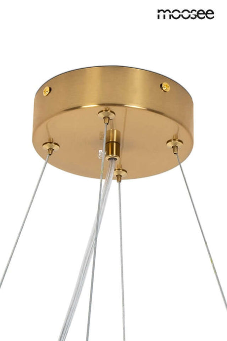 Závesná lampa Flora 120 zlatá