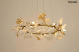 Závesná lampa Flora 80 Pp zlatá