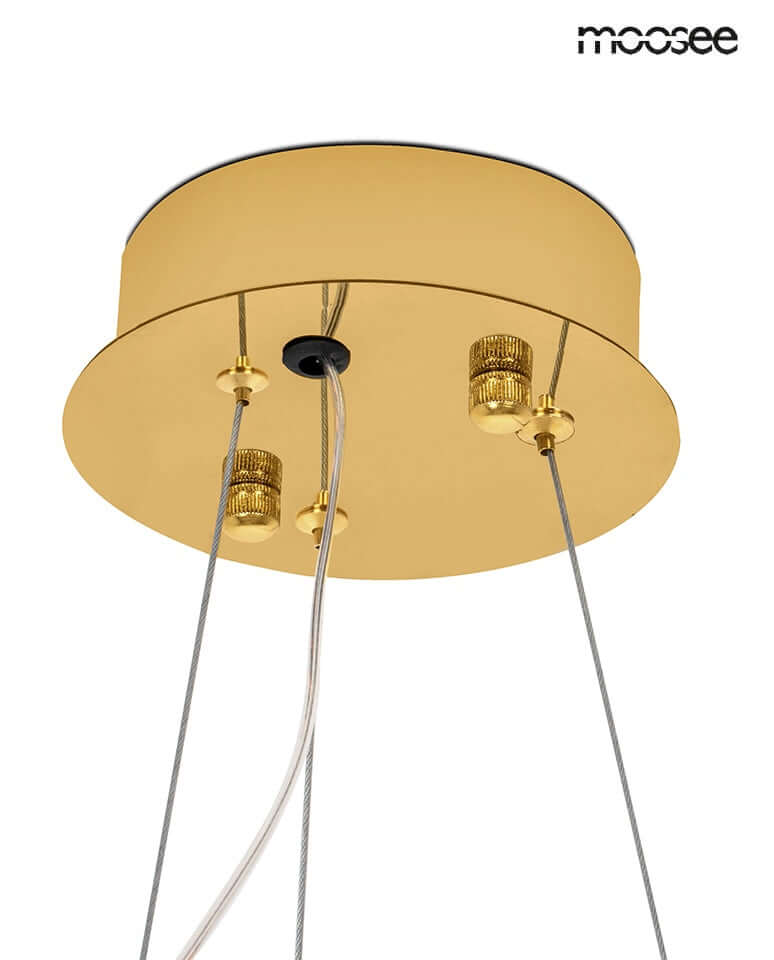 Závesná lampa Florens 120 zlatá