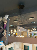 Závesná lampa Flusso 20 čierna