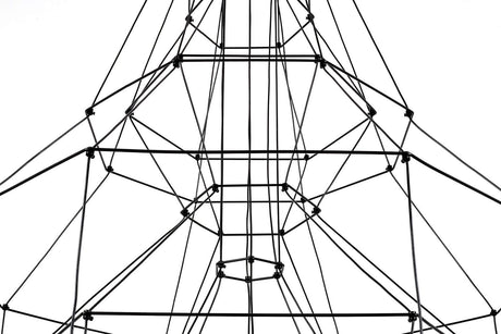Závesná lampa Flusso 20 čierna