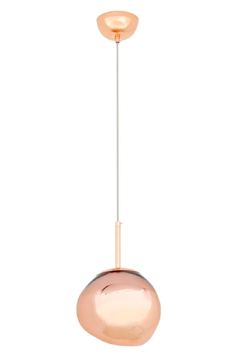 Závesná lampa Fusion 20 medená - akrylová