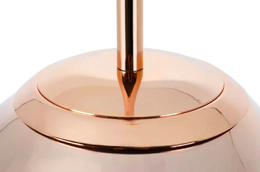 Závesná lampa Fusion 20 medená - akrylová