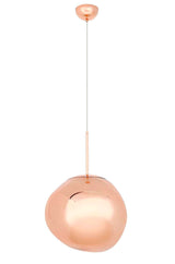 Závesná lampa Fusion 40 medená - akrylová