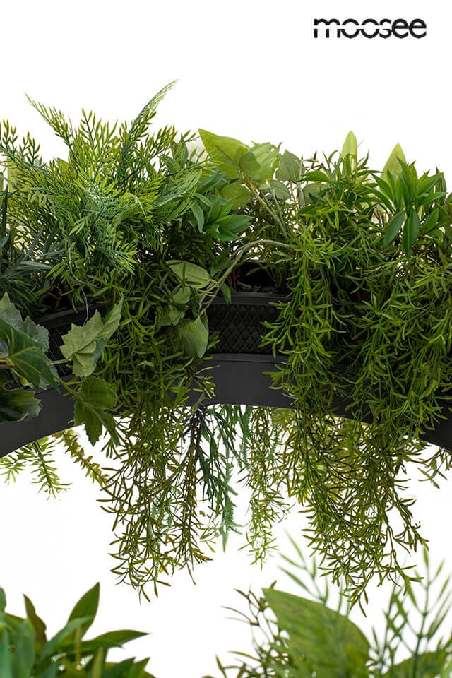 Závesná lampa Gardens 70 čierna