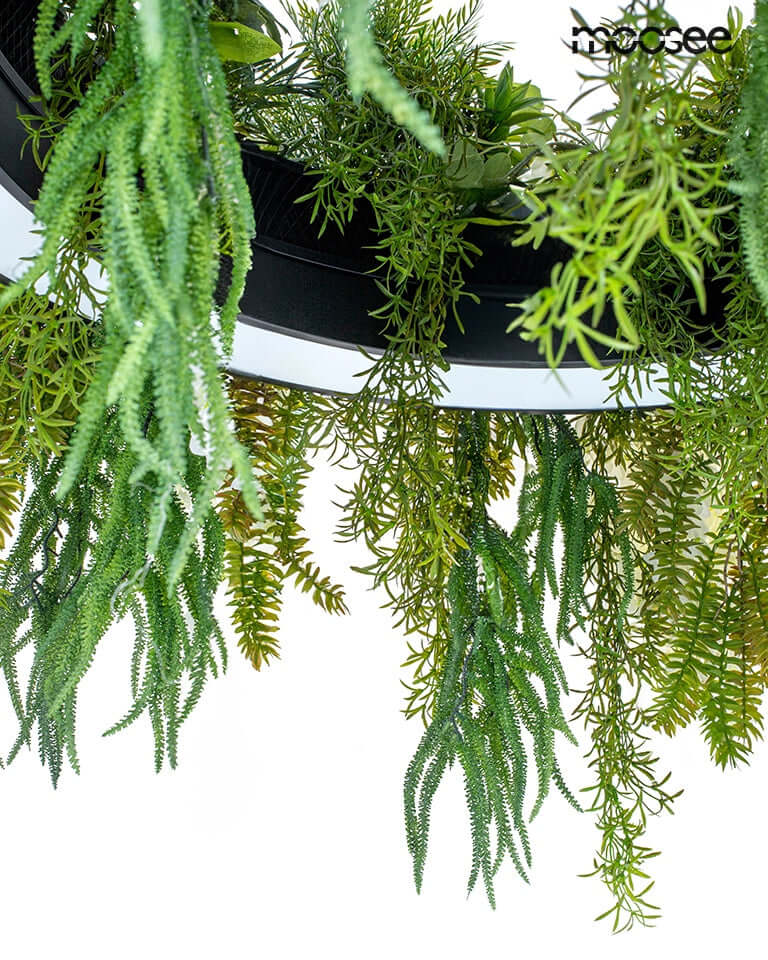 Závesná lampa Gardens 70 čierna