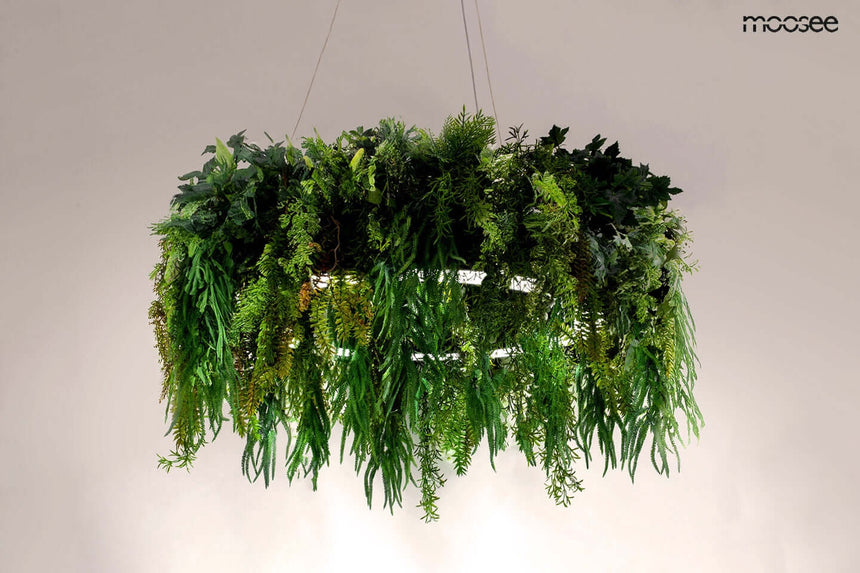 Závesná lampa Gardens 90 čierna