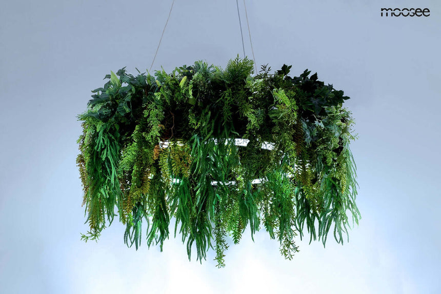 Závesná lampa Gardens 90 čierna