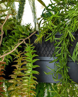 Závesná lampa Gardens 90 čierna