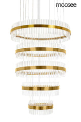 Závesná lampa Ghia 5 zlatá