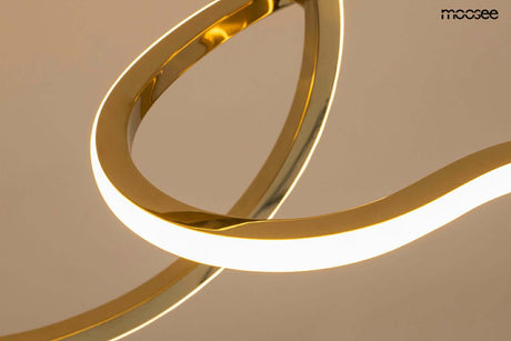 Závesná lampa Jazz 3 zlatá