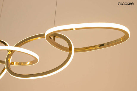 Závesná lampa Jazz 6 zlatá