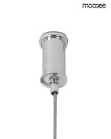 Závesná lampa Lasso 300 Smart strieborná