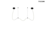 Závesná lampa Lasso 300 Smart čierna