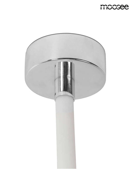 Závesná lampa Lasso 400 Smart strieborná