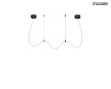 Závesná lampa Lasso 400 Smart čierna